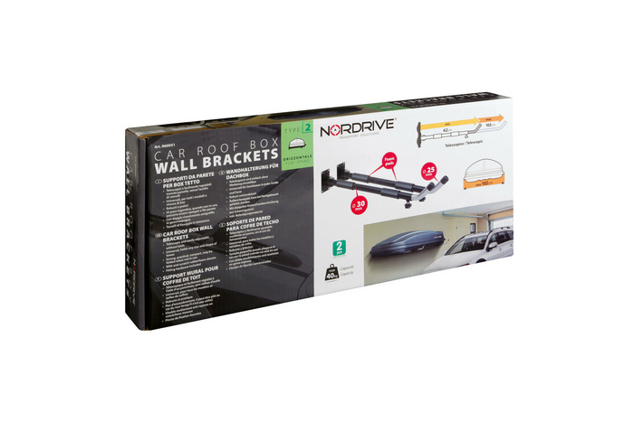 Βάσεις τοίχου για μπαγκαζιέρες οροφής LAMPA TYPE 2 επίπεδη στήριξη 62-102cm