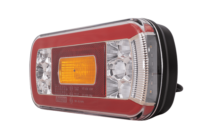 FRISTOM FT-130 PM πίσω φωτιστικό LED, 6 λειτουργιών, γενικής χρήσης