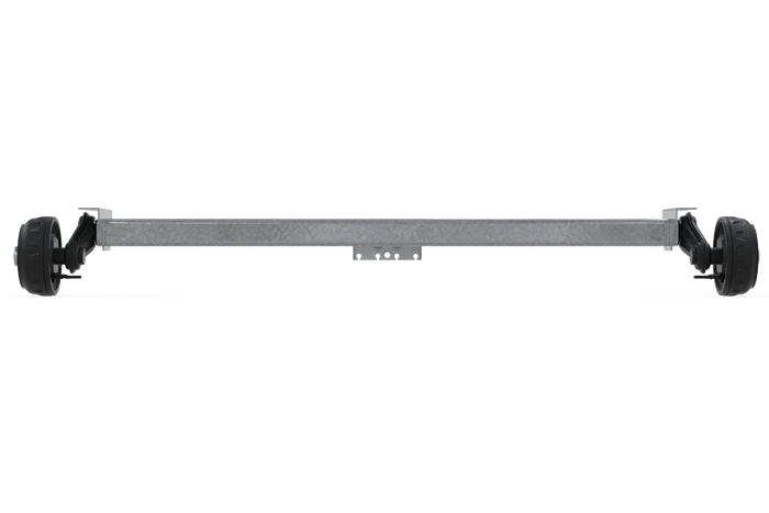 KNOTT VGB13M φρένος άξονας για ρυμουλκούμενο / ρυμουλκούμενο 1350kg 1000mm 1370mm 5x112