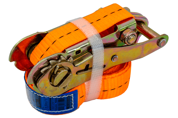 Σετ τεσσάρων ιμάντων μεταφοράς με εντατήρα UNITRAILER 4m/25mm/1t