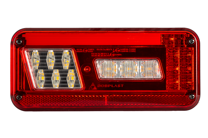 DOBPLAST DPT30 LED πίσω λάμπα, 6 λειτουργιών, δεξιά