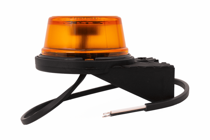 FRISTOM FT-059 πορτοκαλί φανός σήμανσης LED γενικής χρήσης με γωνιακή βάση
