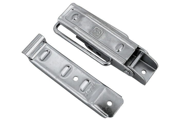 Πλαϊνός κοτσαδόρος με κούμπωμα WINTERHOFF BV 10-2 + BVG 10-B πλήρες πλευρικό κλείσιμο ρυμουλκούμενου