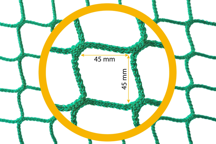 Δίχτυ μεταφοράς για ρυμουλκούμενο UNITRAILER που ασφαλίζει το φορτίο ενός ρυμουλκούμενου 350x700 cm
