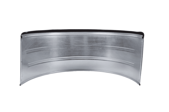 Διπλό φτερό για τρέιλερ 16-17,5" DOMAR DK7135, θόλος τροχού 1000/450mm μεταλλικός με λαστιχένια άκρη