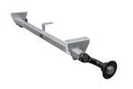 KNOTT VG7-L άξονας χωρίς φρένο για ρυμουλκούμενο 750kg 1125mm 1615mm 4x100