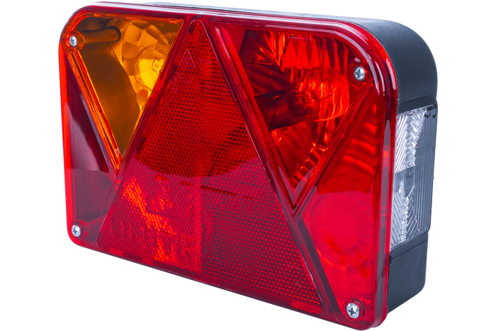 Σετ φώτων: Πίσω φώτα DOBPLAST DPT35 + πλευρικά φώτα σήμανσης ASPÖCK FLEXIPOINT I + καλωδίωση MANTES 5,2m 13PIN