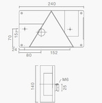 Κάλυμμα πίσω φανού ASPÖCK Multipoint I, αριστερά