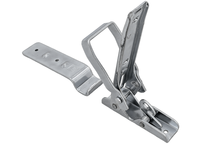 Πλαϊνός κοτσαδόρος με κούμπωμα WINTERHOFF BV 20-1 + BVG 20-A πλήρες πλευρικό κλείσιμο ρυμουλκούμενου