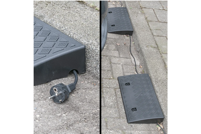 Σετ δύο ράμπων drive-on ProPlus 361570, ράμπες από καουτσούκ 7cm, 3000kg