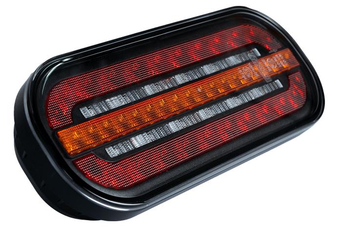 FRISTOM FT-320 LED πίσω φανός μπαγιονέτ, 3 γενικών λειτουργιών