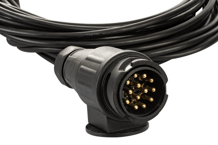 Πίσω φώτα FRISTOM FT-088 + πλεξούδα MANTES 7m 13-PIN