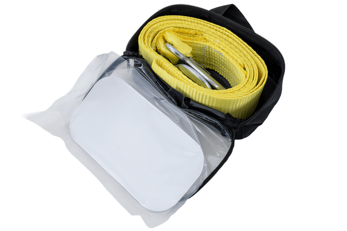 Σχοινί ρυμούλκησης με γάντζους Ιμάντας ρυμούλκησης UNITRAILER 3m/50mm/3t κίτρινο