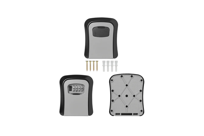 Χρηματοκιβώτιο με κλειδί και κλειδαριά συνδυασμού ProPlus 540254, εξωτερικό ντουλάπι με κωδικό