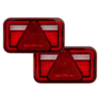 ASPÖCK MULTILED IV πίσω φώτα LED μπαγιονέτ 5PIN 7 λειτουργίες αριστερά+δεξιά