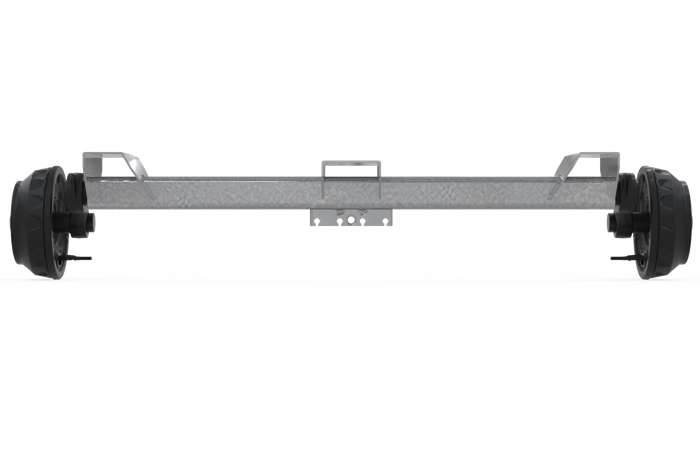 KNOTT VGB18 άξονας φρένων για ρυμουλκούμενο / ρυμουλκούμενο 1800kg 1140/1248mm 1700mm 5x112