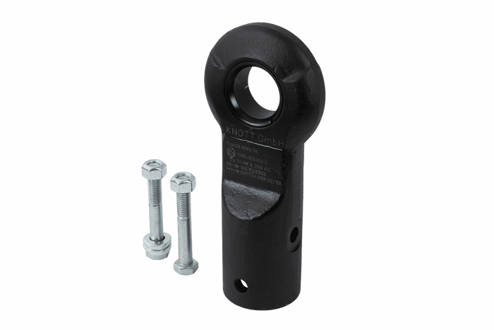 Ρυμουλκούμενο KNOTT KK7293S με κρίκο για ρυμουλκούμενο 3500kg με σωληνωτή ράβδο έλξης 45mm, νέου τύπου