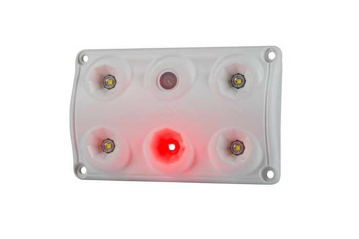 HORPOL LWD2157 Εσωτερικό φωτιστικό αυτοκινήτου LED 900lm με διακόπτη και κόκκινη δίοδο