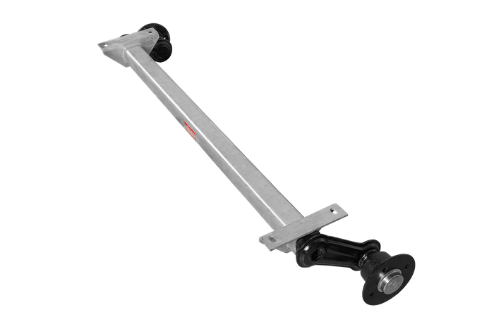 KNOTT VG7-L άξονας χωρίς φρένο για ρυμουλκούμενο 750kg 1070mm 1370mm 4x100