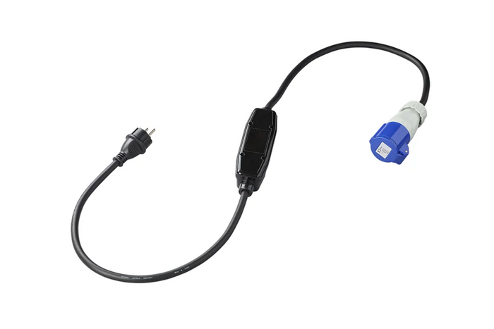 Καλώδιο προσαρμογέα Schuko/CEE ProPlus 373589V01DE διαφορικός διακόπτης 150cm