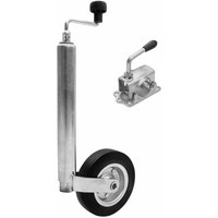 Τροχός τζόκεϊ με σφιγκτήρα από χυτοσίδηρο WINTERHOFF ST48-200VB+KLE48-G 150kg 48mm 505-725mm