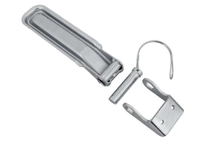 Πλαϊνός μεντεσέ με λαβή WINTERHOFF BSCH 10-17-220+BSCHG 10-17-C Πλήρης πλευρική τοποθέτηση ρυμουλκούμενου