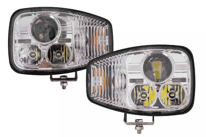 Προβολείς LED TT Technology TT.16610-L+TT.16610-P 3 λειτουργίες 21xLED 4450lm αριστερά+δεξιά για JCB/Cat/Manitou/Volvo/Terex