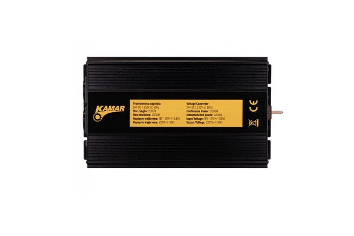 Μετατροπέας τάσης 24V/230V (2000/4000W) KAMAR E1931