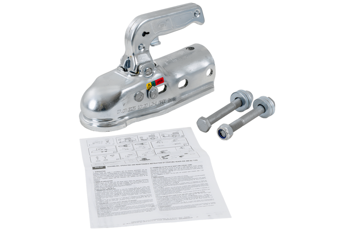 Ρυμουλκούμενο STEELPRESS BC-3000.1D-00-00+Z3 με σωληνωτή ράβδο έλξης 35-50mm
