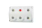 HORPOL LWD2157 Εσωτερικό φωτιστικό αυτοκινήτου LED 900lm με διακόπτη και κόκκινη δίοδο