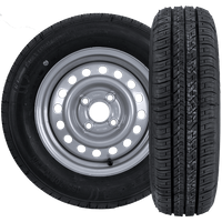 Σετ δύο τροχών για τρέιλερ KENDA TIRE 165/70 R13 79N KENDA RIM 4Jx13"H2 4x100 ET:30