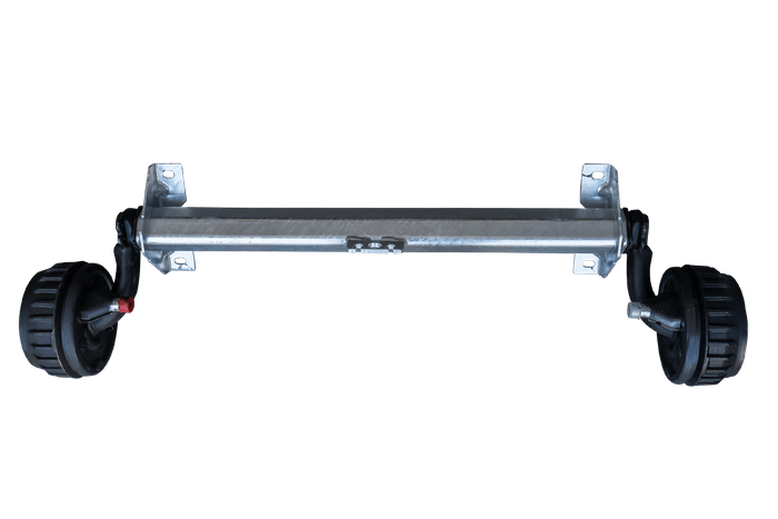 AL-KO COMPACT άξονας φρένων για ρυμουλκούμενο / ρυμουλκούμενο 750kg 700mm 1100mm 5x112