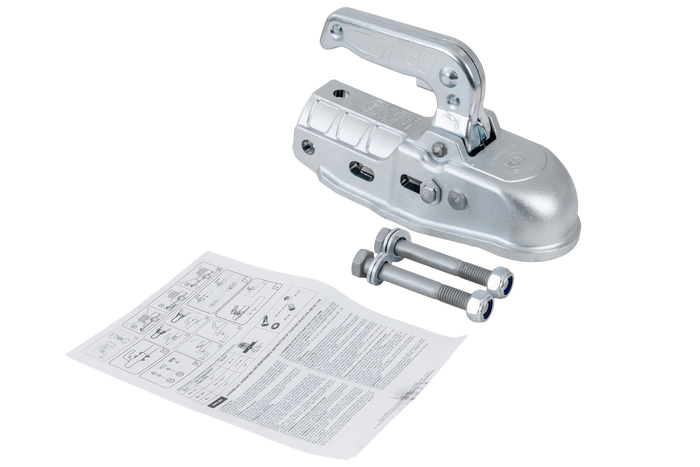 Ρυμουλκούμενο STEELPRESS BC-3000C-00-00+Z2 με μπάρα έλξης για ρυμουλκούμενο 3000kg με ράβδο έλξης 35-50mm, από χυτοσίδηρο