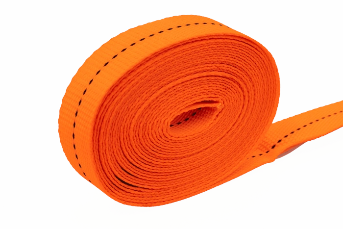 HILLS 5m/25mm/1t πορτοκαλί μονοκόμματο λουράκι με τεντωτήρα