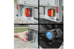 Πίσω φώτα ProPlus LED 7-PIN 4 λειτουργίες αριστερά + δεξιά, μαγνητικά, bluetooth