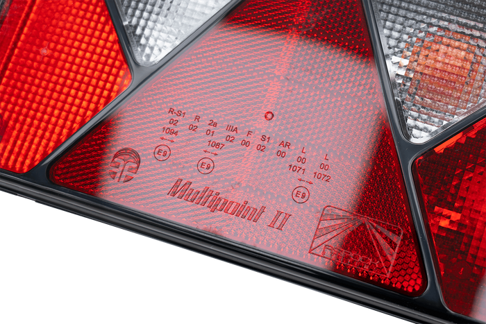 Πίσω φανός ASPÖCK Multipoint II, 6 λειτουργιών, δεξιά