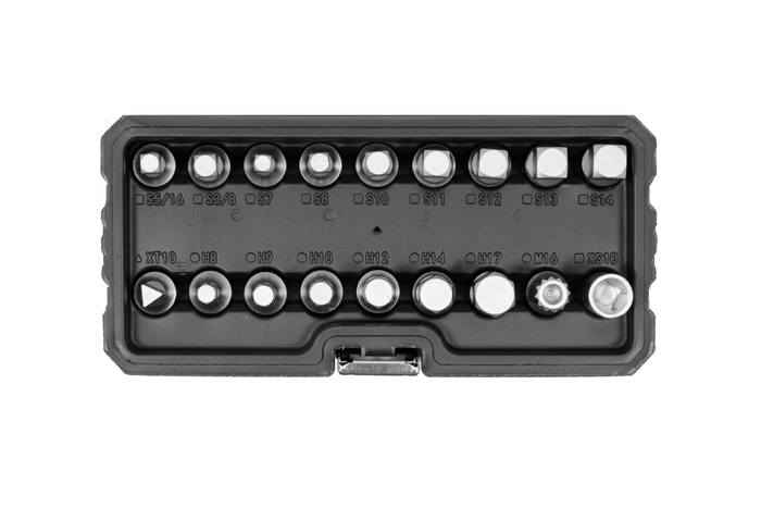 YATO YT-05991 σετ κλειδιών για βύσματα λαδιού 18 καρυδάκια