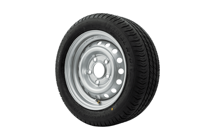 Ενισχυμένος τροχός για τρέιλερ LINGLONG TIRE 195/50 R13C 104/101N UNITRAILER RIM 5.5Jx13"H2 5x112 ET:30