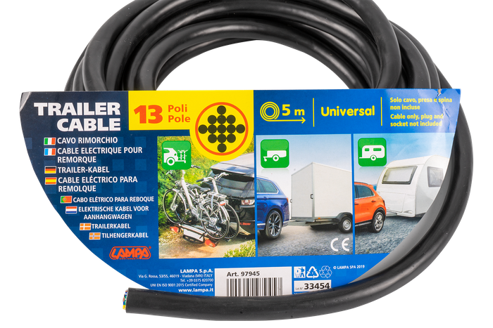 Ηλεκτρικό καλώδιο LAMP 13x0.75 δεκατριών πυρήνων - 5m