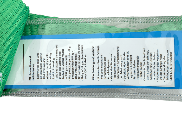 HEFFA γερανός ιμάντας 5m/60mm/2t με θηλιές