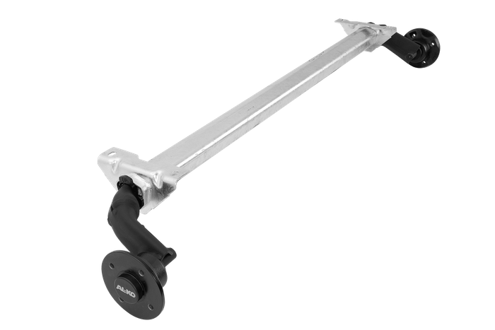 AL-KO OPTIMA άξονας χωρίς φρένο για ρυμουλκούμενο 750kg 1130mm 1540mm 4x100