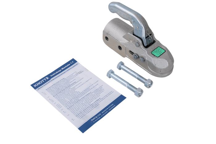 Ρυμουλκούμενο KNOTT K35-C με μπίλια για ρυμουλκούμενο 3500kg με ράβδο έλξης 60mm, από χυτοσίδηρο