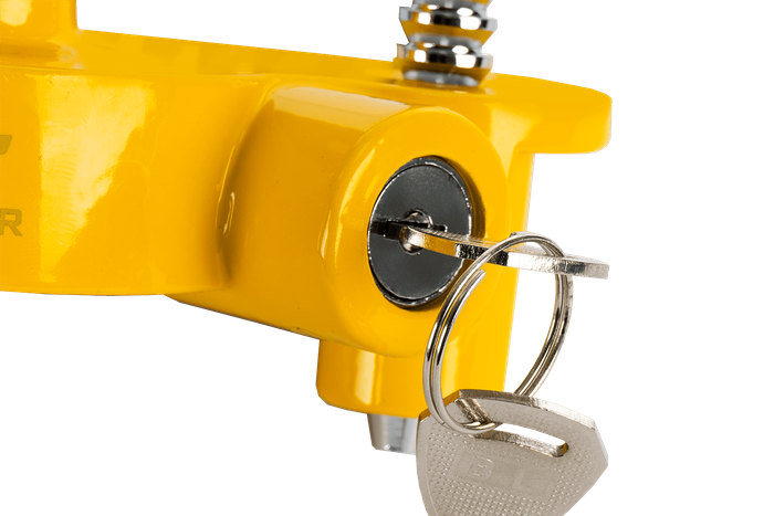 Ασφάλιση του κοτσαδόρου της μπάλας του τρέιλερ UNITRAILER