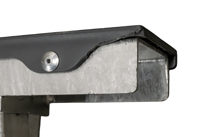 OUTLET UNITRAILER επίπεδη πλευρική στήριξη, μήκος 30cm, ύψος 40cm, για τρέιλερ σκάφους, ΓΚΡΙ