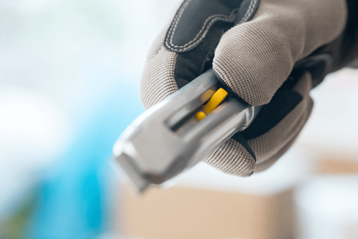 Μαχαίρι STANLEY Interlock 18 χιλιοστών με αποσπώμενη λάμα