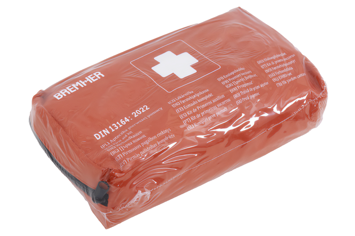 Κιτ αυτοκινήτου HERMON: κιτ πρώτων βοηθειών, πυροσβεστήρας, τρίγωνο, γιλέκο