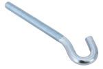 Γάντζος κατασκευής DROMET HZ M12x165 με ανοιχτό άκρο (λυγισμένο)