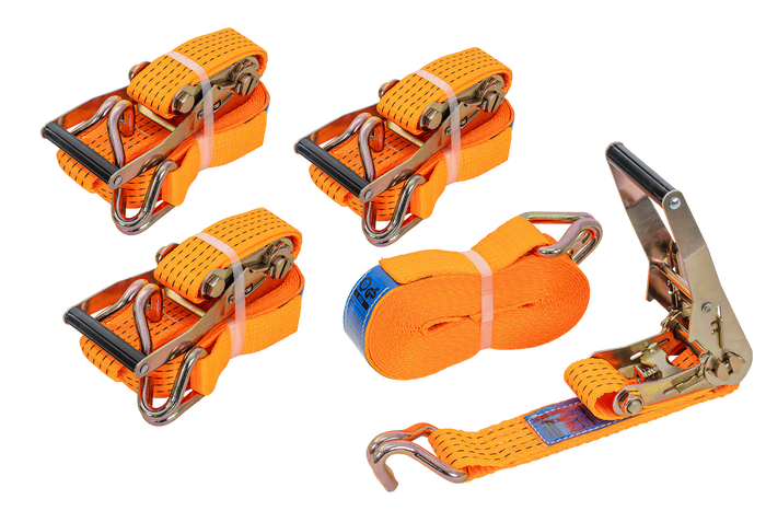 Σετ τεσσάρων ιμάντων μεταφοράς με εντατήρα UNITRAILER 8m/50mm/5t