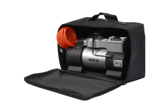 Συμπιεστής αυτοκινήτου YATO YT-73460 με λάμπα LED 12V 180W