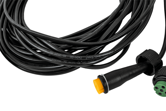 ASPÖCK ηλεκτρική εγκατάσταση πλεξούδα τρέιλερ 4,5 m 7 PIN μπαγιονέτες βύσματος 2x 5 PIN